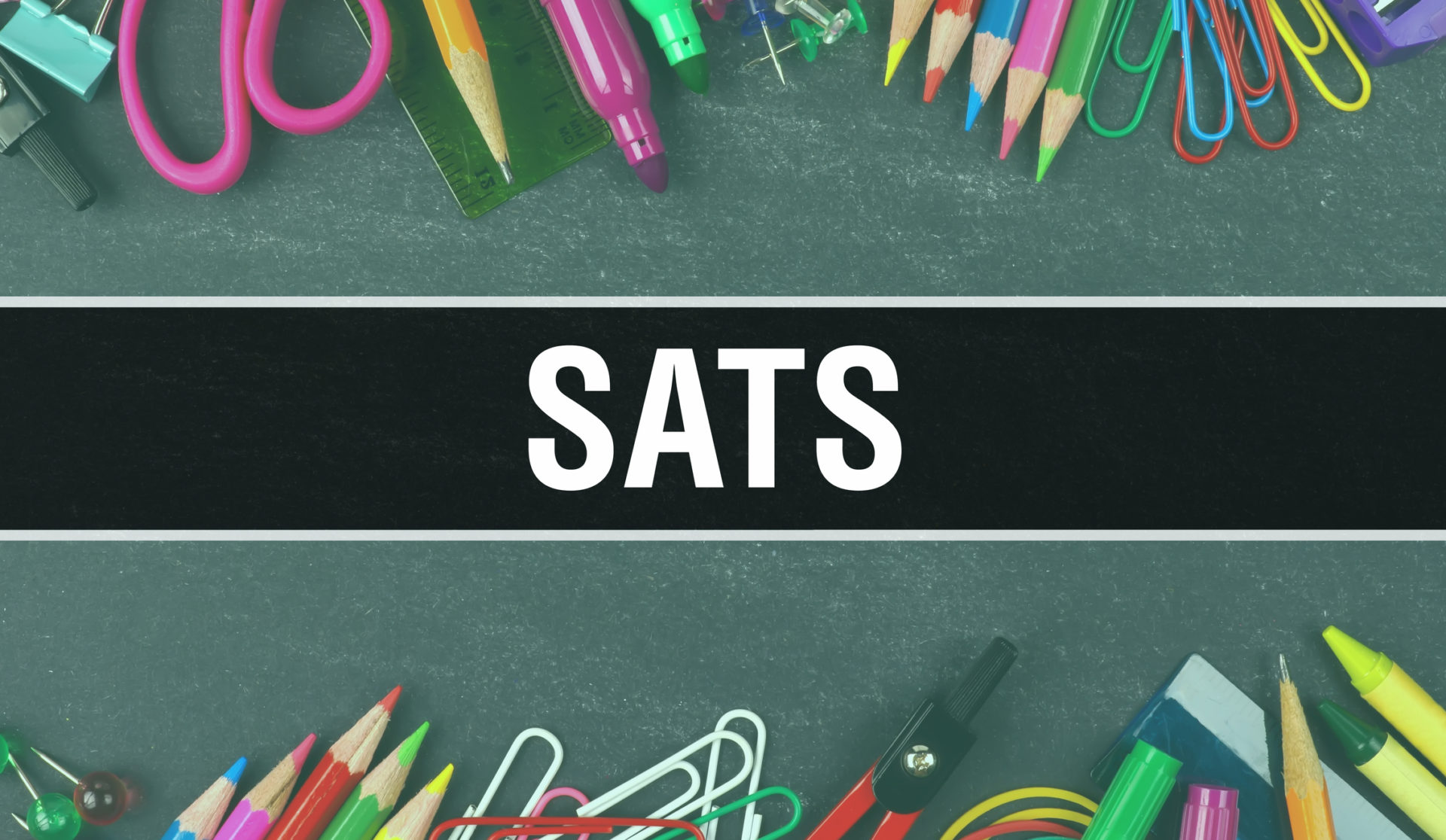 pencils and SATS